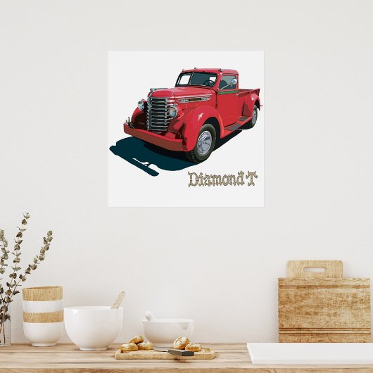 Der Diamant T 201 Poster (Küche)