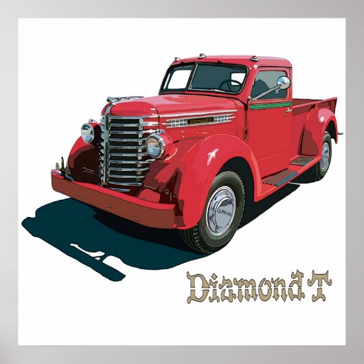 Der Diamond T 201 Poster (Vorne)