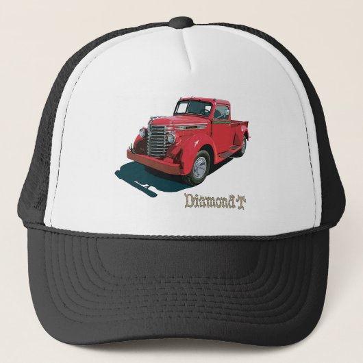 Der Diamond T 201 Truckerkappe (Vorderseite)