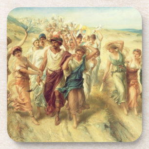 Der Dichter Anacreon (570-485 BC) mit seinen Getränkeuntersetzer