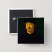 Der Dichter Casio, c.1495-1500 (Öl auf Platte) Button (Vorne & Hinten)