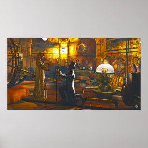 Der Dichter, durch Joseph Maas Poster