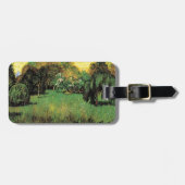 Der Dichtergarten von Vincent van Gogh. Gepäckanhänger (Vorderseite horizontal)