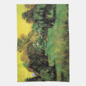 Der Dichtergarten von Vincent van Gogh. Geschirrtuch (Vertikal)