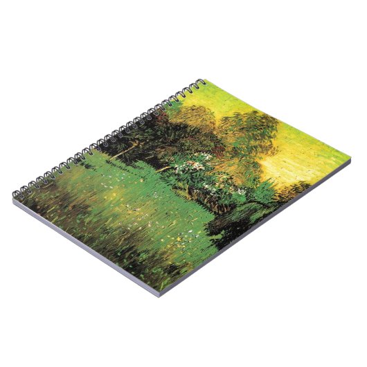 Der Dichtergarten von Vincent van Gogh. Notizblock (Linke Seite)