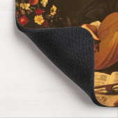 Der Dichtungskitt-Spieler, c.1595 Mousepad (Ecke)