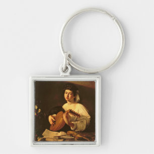 Der Dichtungskitt-Spieler, c.1595 Schlüsselanhänger