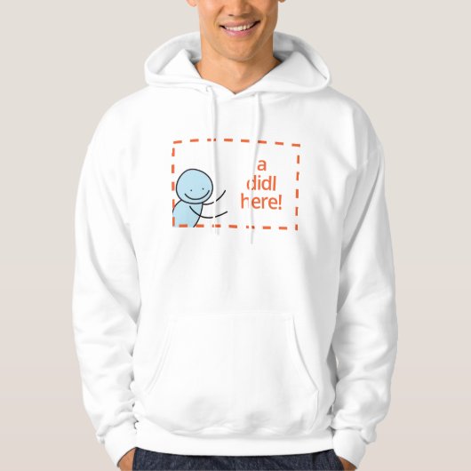 Der Didlr der Männer Hoodie (Vorderseite)