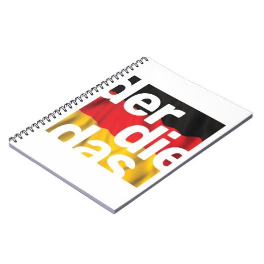 Der Die Das Foto-Notebook Notizblock (Linke Seite)