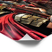 "Der Die ist "Cast: Cäsars Rubicon Challenge" Poster (Ecke)