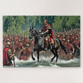 "Der Die ist "Cast: Cäsars Rubicon Challenge" Puzzle (Horizontal)