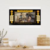 Der Diebstahl Amerikas - Auktionsblock Poster (Küche)