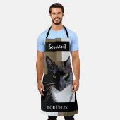 Der Dienst für die Cat-Schürze zur Anpassung von M Schürze (Getragen)