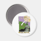Der Dim Sensenmann Funny Halloween Cartoon Geschen Magnet (Vorderseite/Rückseite)