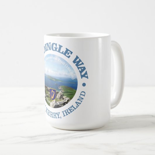 Der Dingle-Weg Kaffeetasse (VorderseiteRechts)