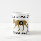 Der Dingo aß Ihr Baby Kaffeetasse (Mittel)