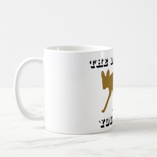 Der Dingo aß Ihr Baby Kaffeetasse (Links)