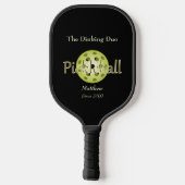 Der Dinking Duo Couple Pickleball Ball Schläger (Rückseite)