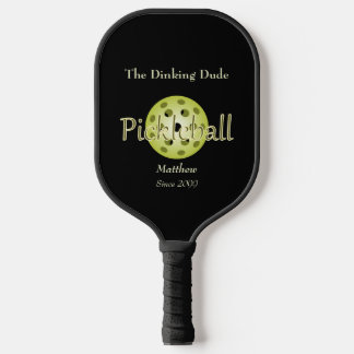 Der Dinking Typ Couple Pickleball Ball Pickleball Schläger