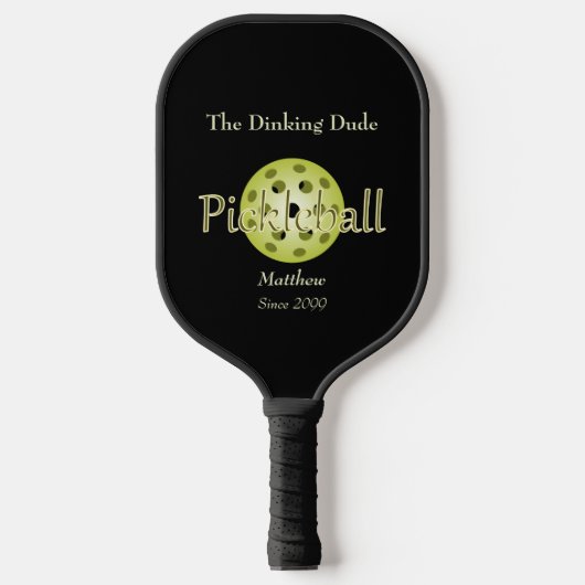 Der Dinking Typ Couple Pickleball Ball Schläger (Vorderseite)