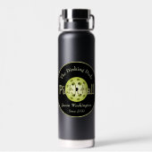 Der Dinking Typ Duo Pickleball Ball The Thour Trinkflasche (Rückseite)