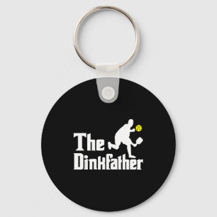 Der Dinkvater - lustiger Pickleball-Spieler Paddle Schlüsselanhänger