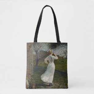 Der Dinner Horn von Winslow Homer Tasche