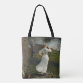 Der Dinner Horn von Winslow Homer Tasche (Rückseite)