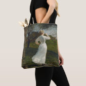 Der Dinner Horn von Winslow Homer Tasche (Von Nahem)