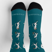 Der Dinner-Tanz Socken (Oben)
