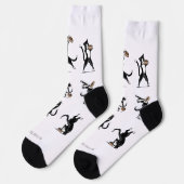 Der Dinner-Tanz Socken (Linkes Detail)