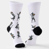 Der Dinner-Tanz Socken (Gewinkelt)