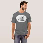 Der Dinosaurier-T-Shirt des Boos T-Shirt (Vorne ganz)