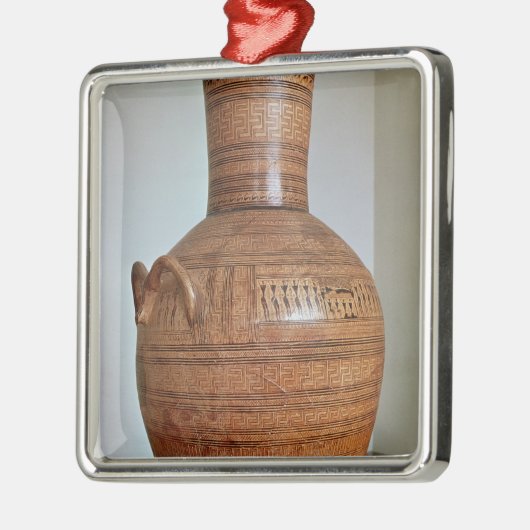 Der Dipylon Amphora Silbernes Ornament (Links)