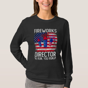 Der Direktor des Fireworks, wenn ich laufen wir al T-Shirt