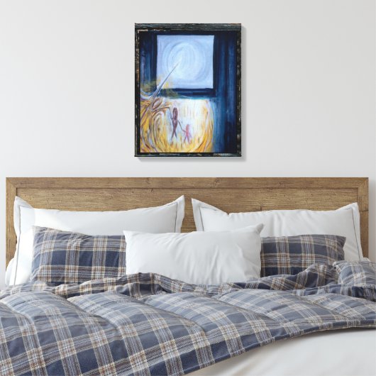 Der Direktor Leinwanddruck (Insitu (Schlafzimmer))