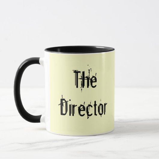 Der Direktor Tasse (Links)