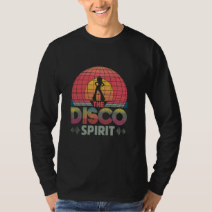 Der Disco-Geist Vintage 70er Tanzen Retro Da T-Shirt