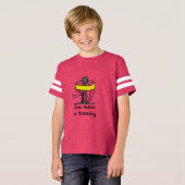 Der Disk Golfer für das Shirt von Kindern (Vorne ganz)