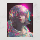 Der Diskoastronaut Postkarte (Vorderseite)