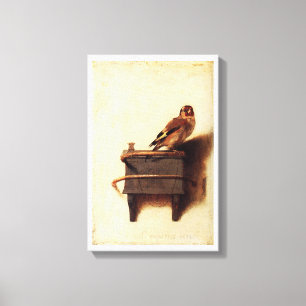 Der Distelfink von Carel Fabritius Leinwanddruck