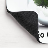 Der Diva gehen Mousepad grünes (Ecke)