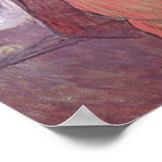 Der Diwan, 1893 Poster (Ecke)