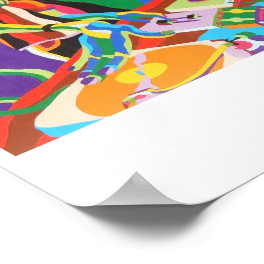 Der DJ Poster (Ecke)