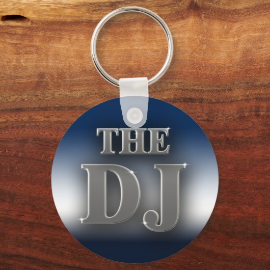 Der DJ Schlüsselanhänger (Vorderseite)