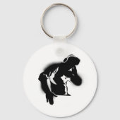 Der DJ Schlüsselanhänger (Vorderseite)