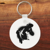 Der DJ Schlüsselanhänger (Vorderseite)