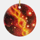Der DNA-Nebel Keramik Ornament (Hinten)