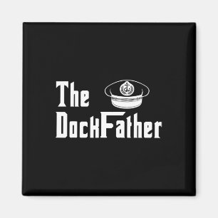 Der Dock Vater Kapitän Des Bootes Vater Lustiger V Magnet