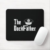 Der Dock Vater Kapitän Des Bootes Vater Lustiger V Mousepad (Mit Mouse)